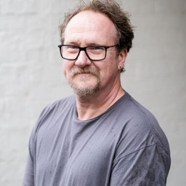 Peter Jones, Associate Artist & Operations Manager at the British Ceramics Biennial.