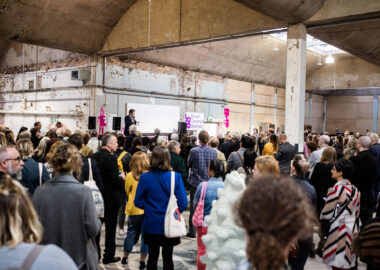 Visitors at the Launch Night for British Ceramics Biennial 2019