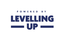 Powered by Levelling Up logo.