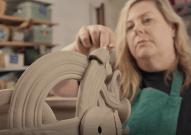 Jo Taylor, British Ceramics Biennial Award Artist 2025.